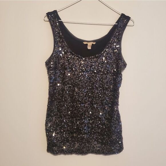 Banana Republic Black Sequin Tank Top - Picture 5 of 5